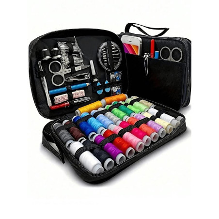 Kit de couture nomade – grand format (95 accessoires)