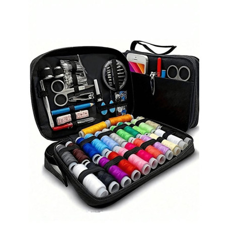 Kit de couture nomade – grand format (95 accessoires)