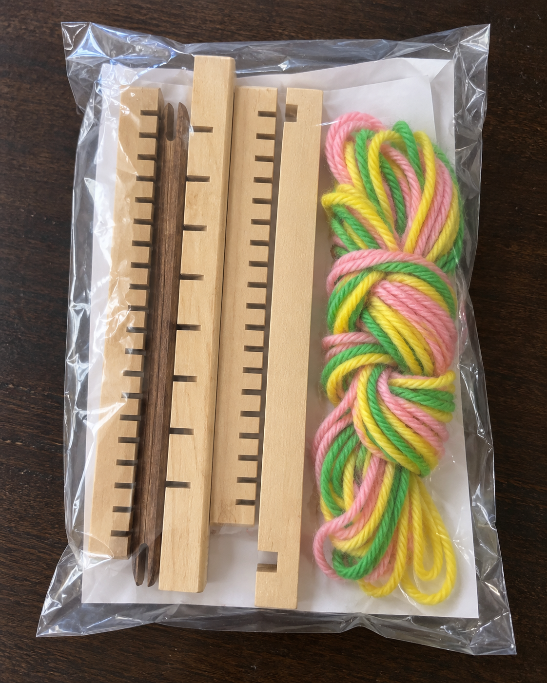 Métier à tisser de table en bois — Kit complet