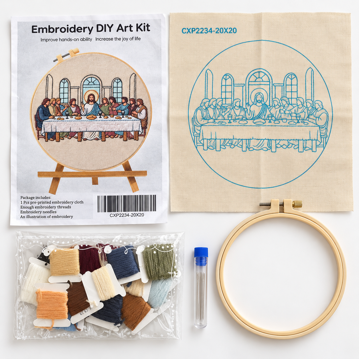 Kit broderie — La Dernière Cène