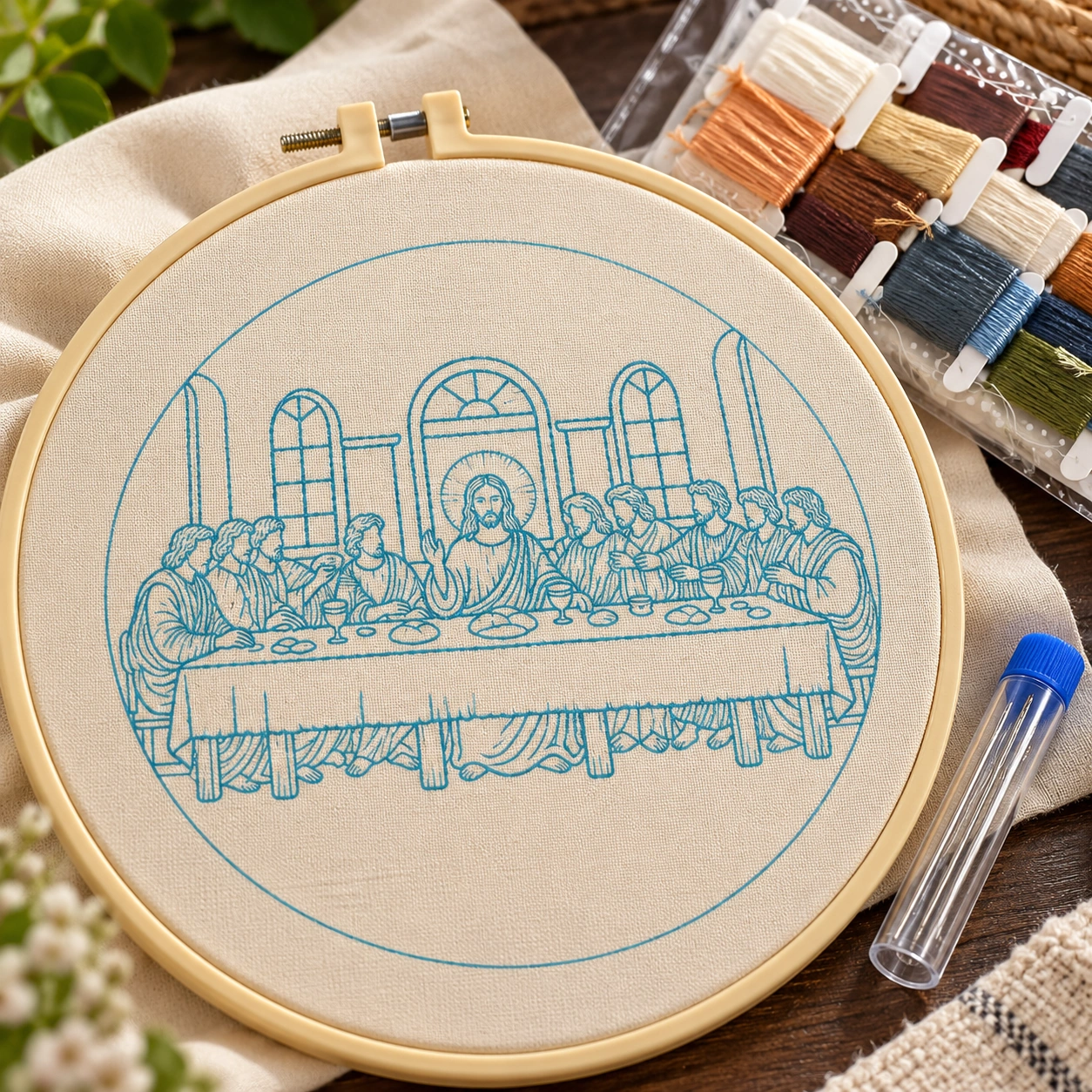 Kit broderie — La Dernière Cène