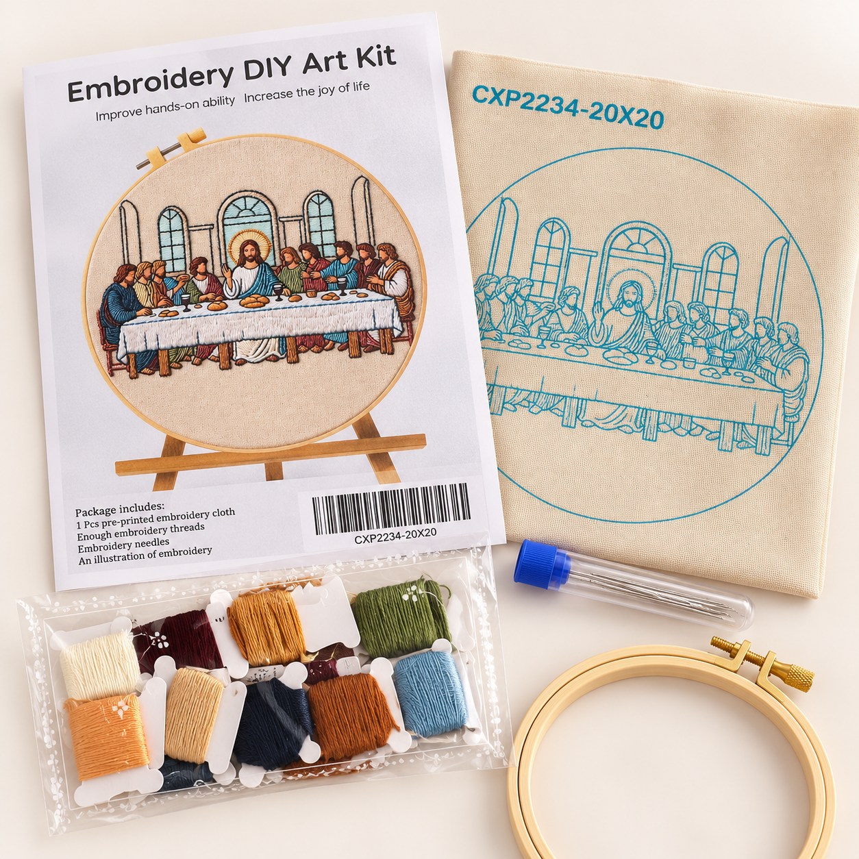 Kit broderie — La Dernière Cène