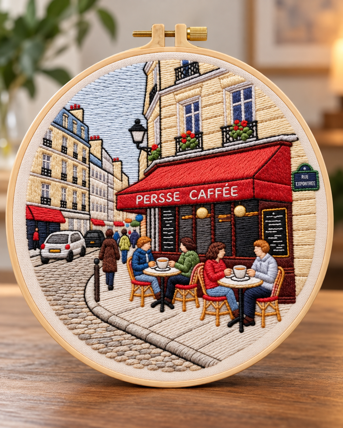 Kit broderie — Escapade urbaine | Coutureo