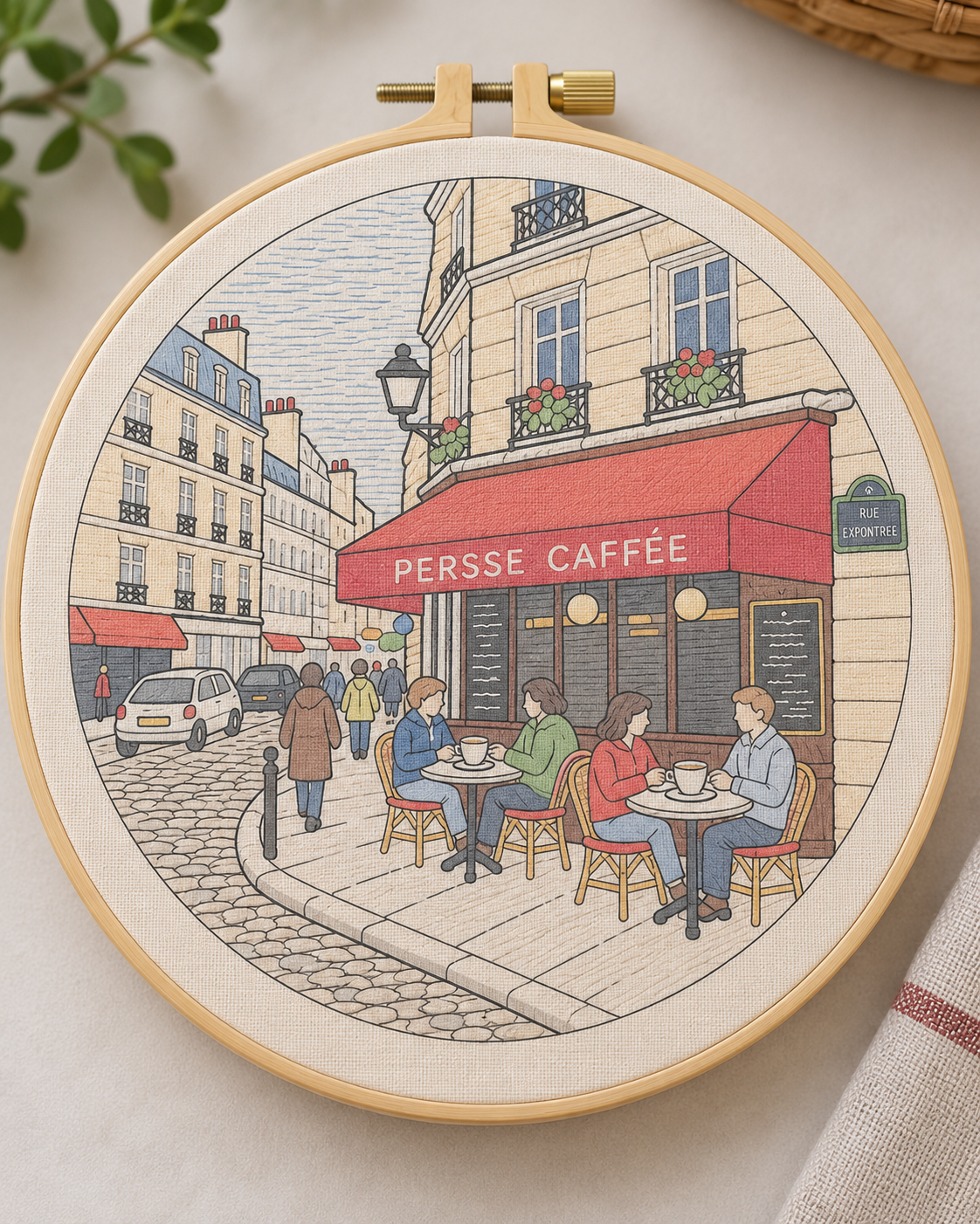 Kit broderie — Escapade urbaine