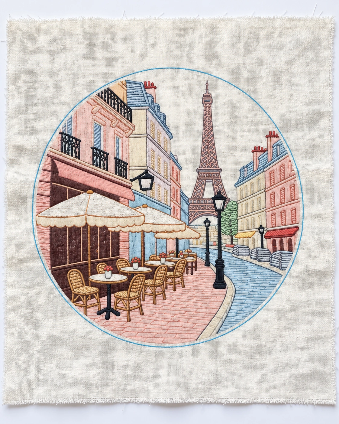 Kit broderie — Paris et la tour Eiffel