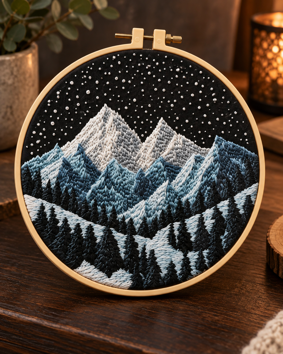 Kit broderie — Voyage interstellaire | Coutureo