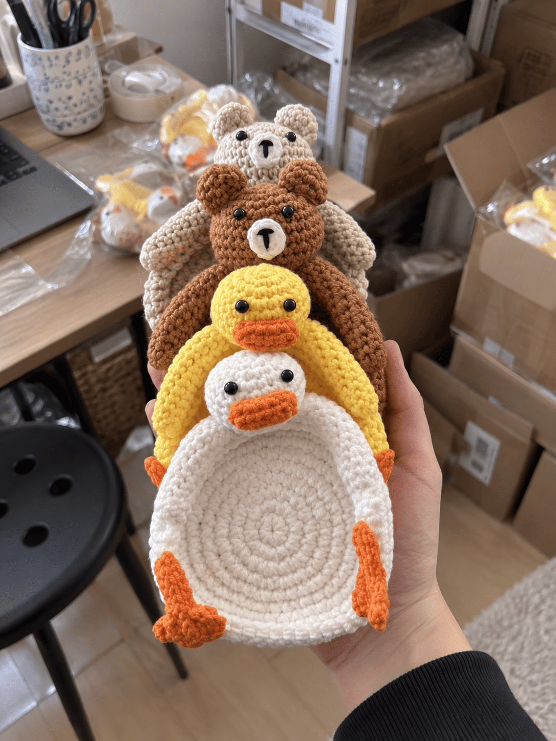Kit crochet — Dessous de verre animaux
