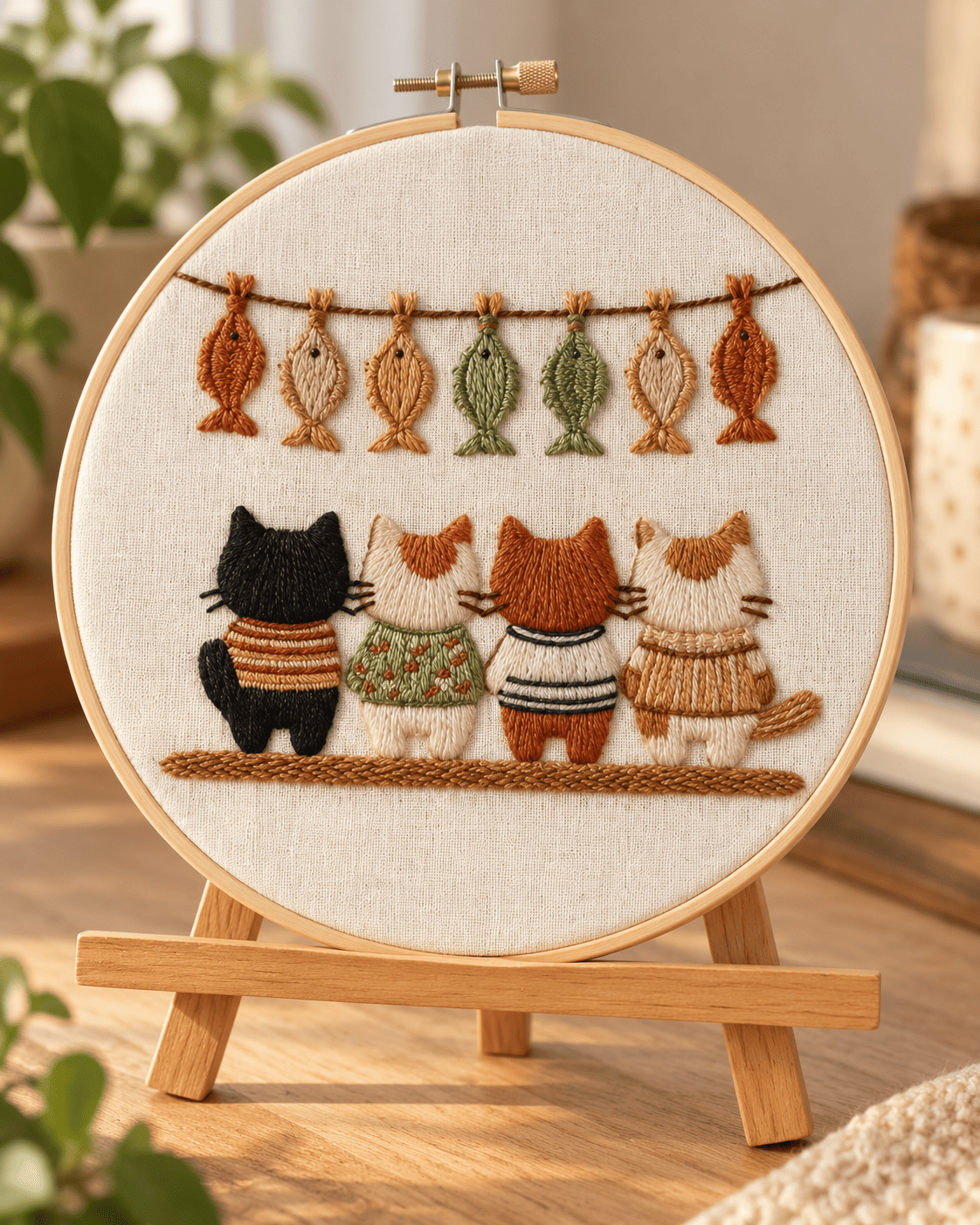 Kit broderie — Petit chat | Coutureo