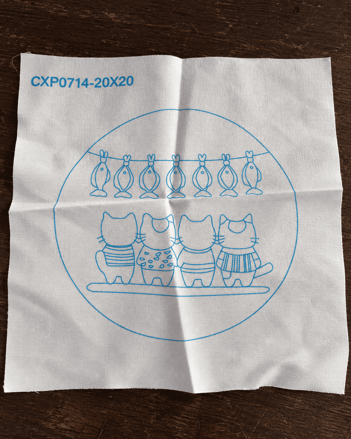 Kit broderie — Petit chat