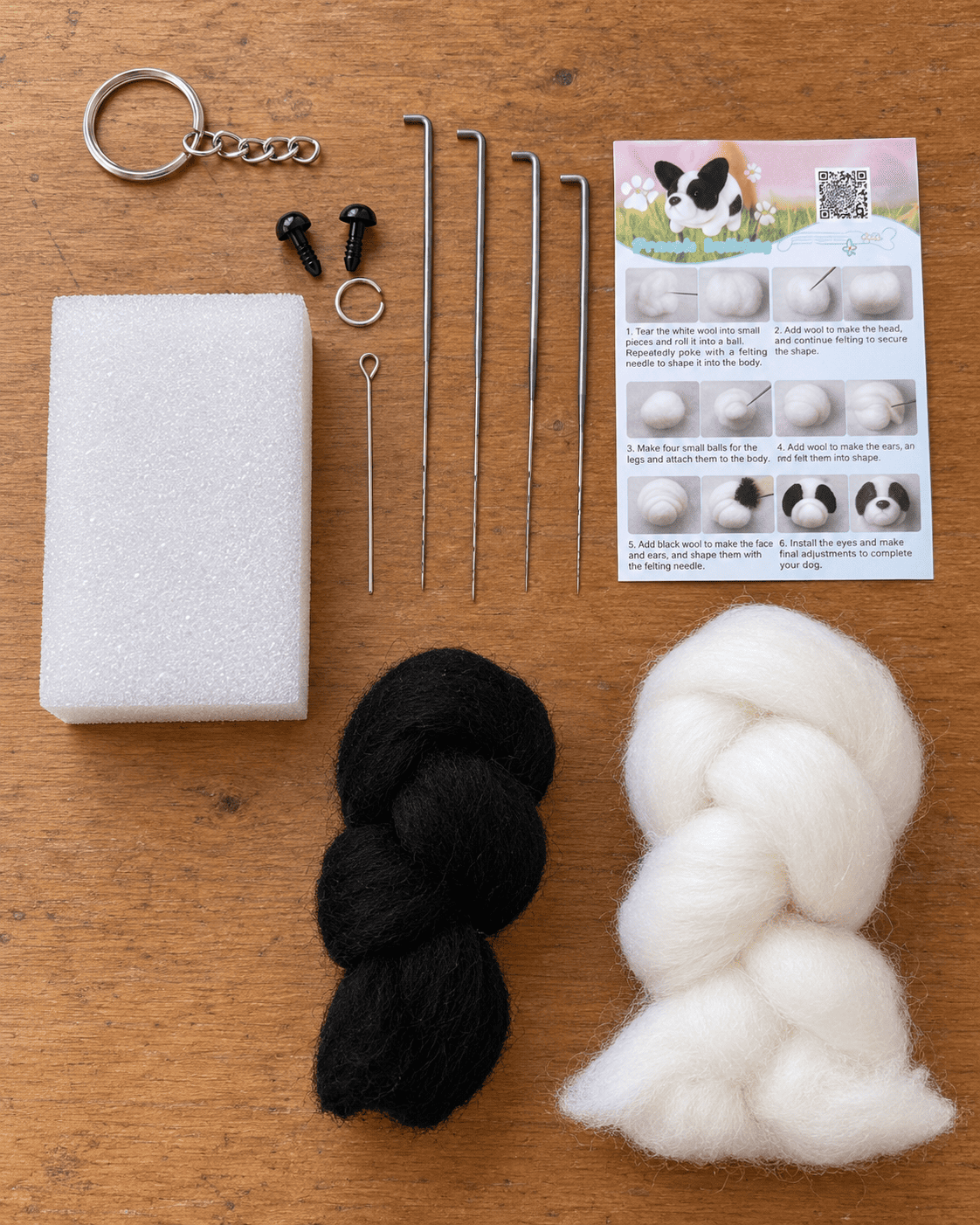 Kit feutrage à l’aiguille — Petit chien